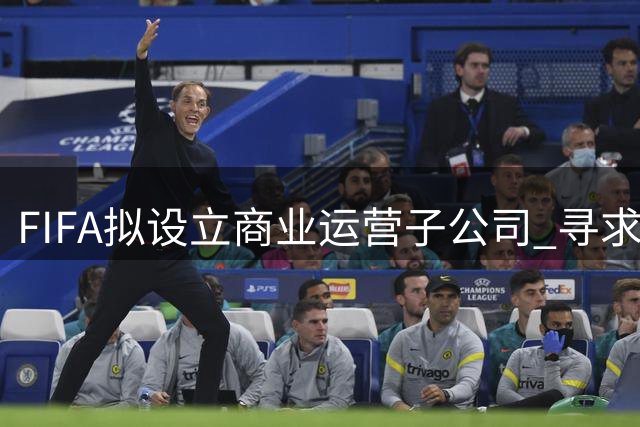 FIFA拟设立商业运营子公司 寻求42亿美元融资布局全球市场